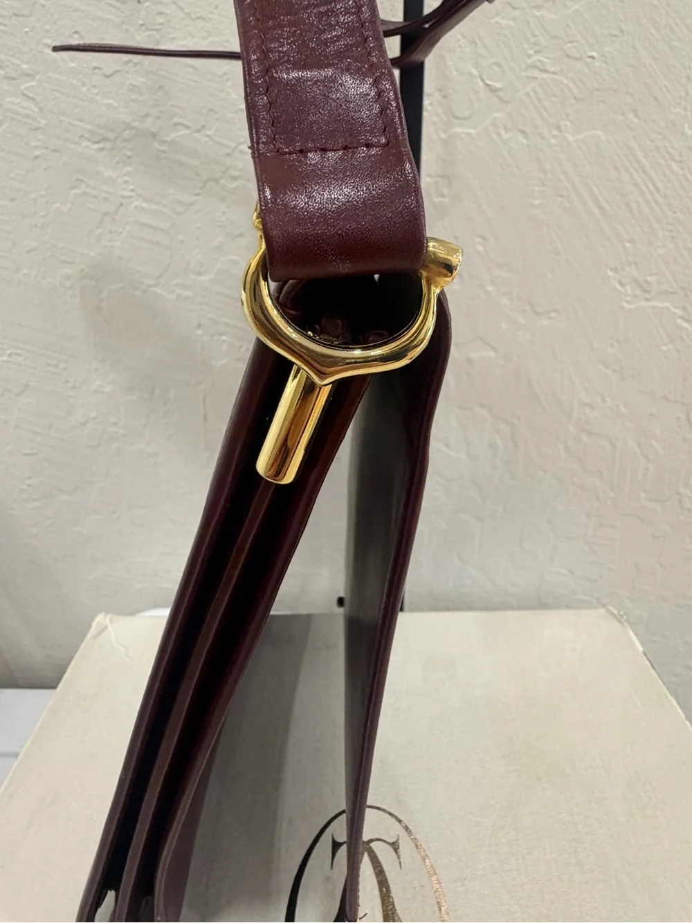 Vintage Cartier must de Cartier crossbody bag